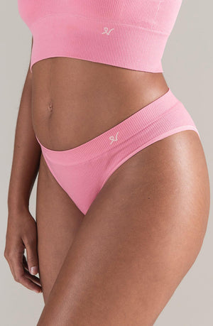 The Tencel High Leg Brief Rose Pink-Katys Boutique