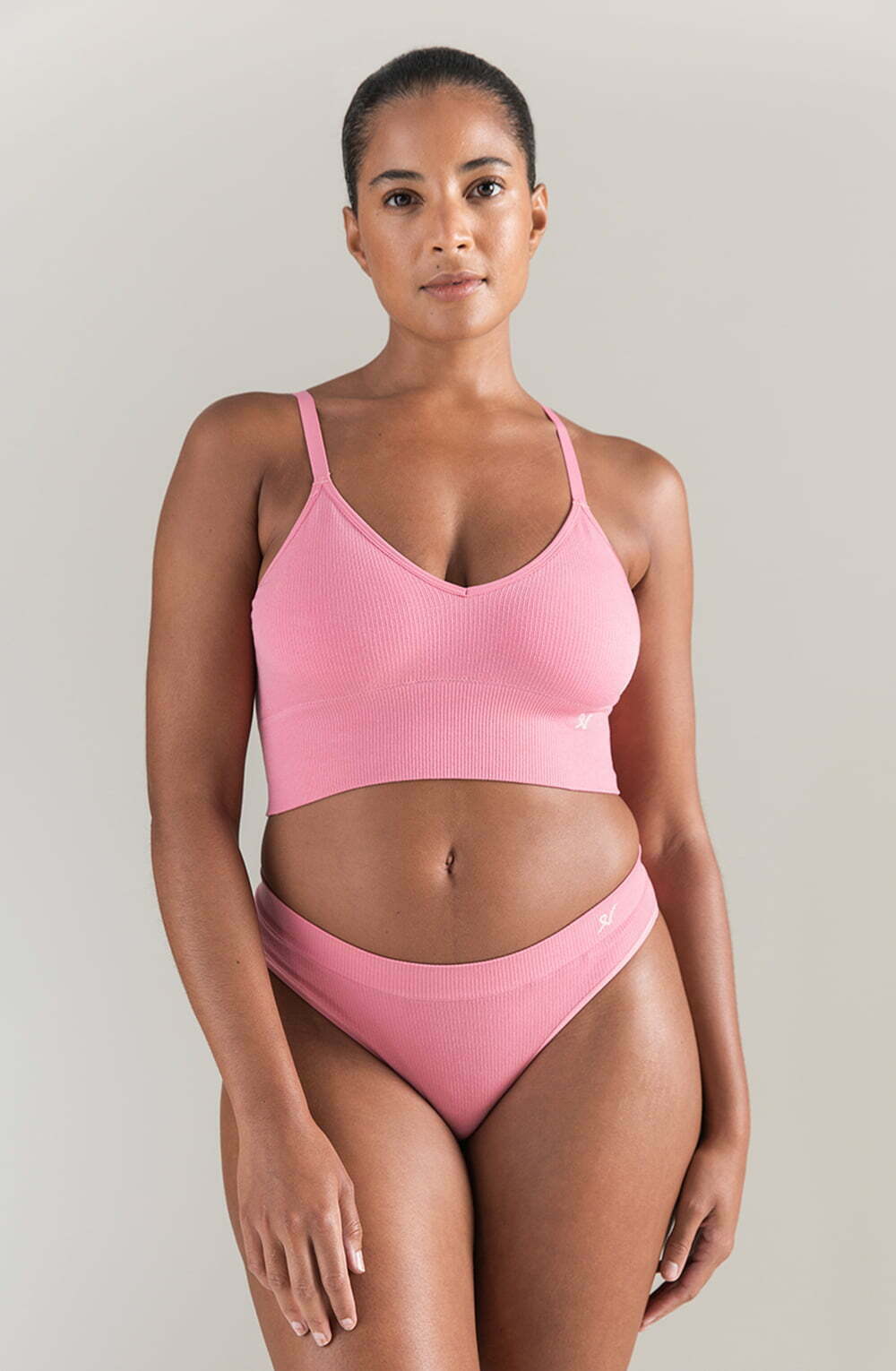 The Tencel Seamless Bralette Rose Pink-Katys Boutique