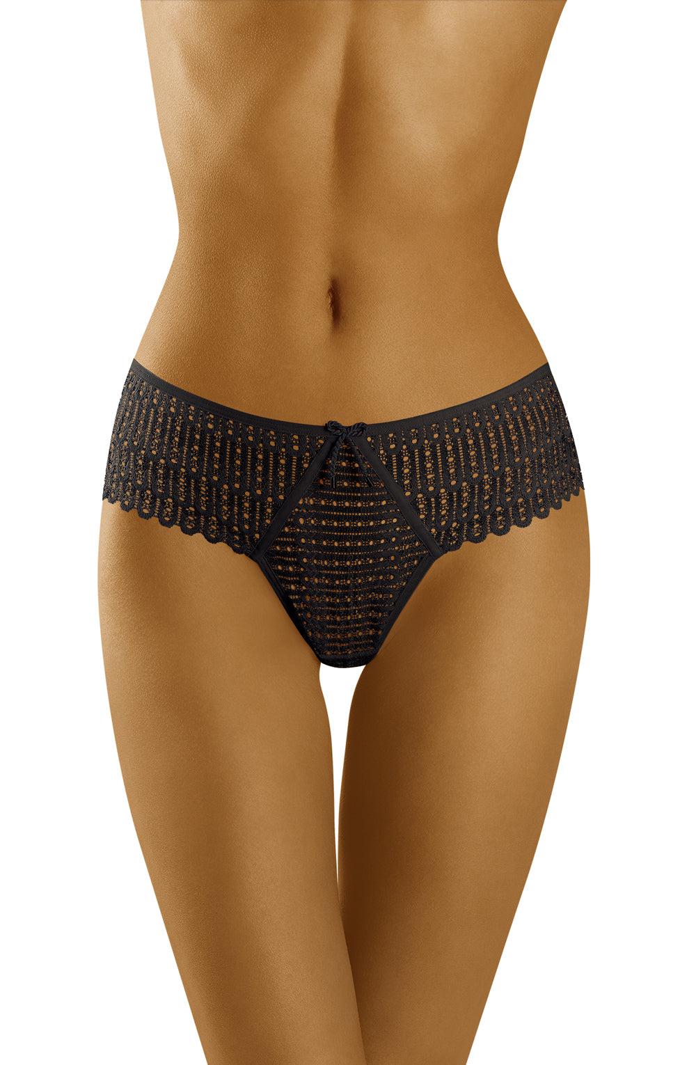 Wolbar Curanta Black Thong-Katys Boutique