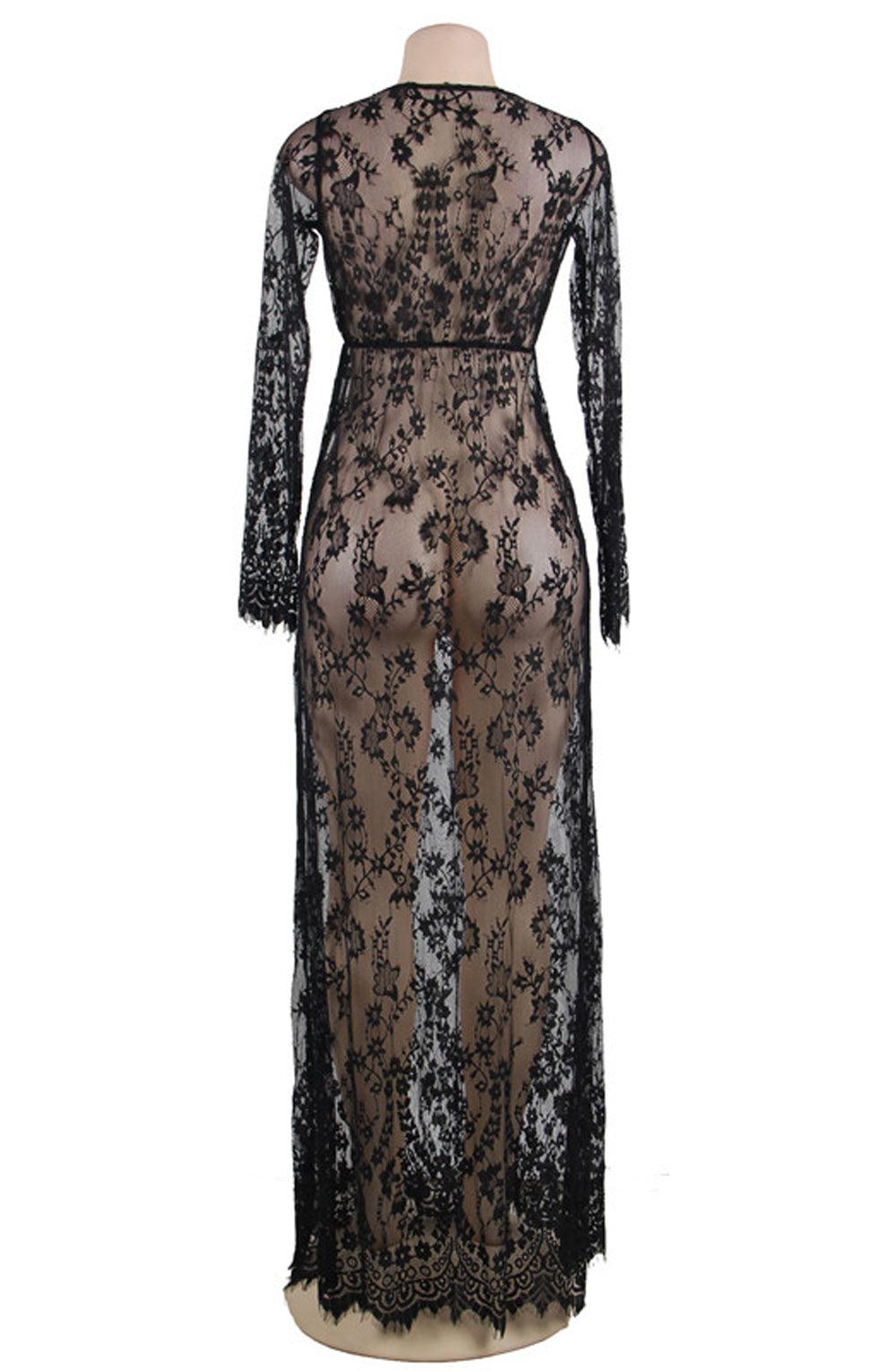 Yesx Yx826 Long Gown & Thong-Katys Boutique