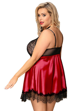 Yesx Yx832Q Babydoll & Blindfold-Katys Boutique