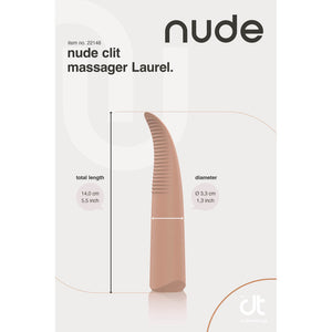 Nude Laurel Mini Travel Massager